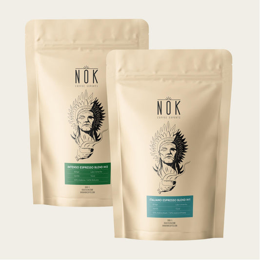 Italiano Blend №1, Intenso Espresso Blend №3 Espresso Kahve Seti 2x500 gr